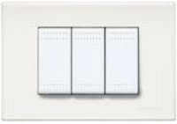 Bticino Kristall 3 gang switch
